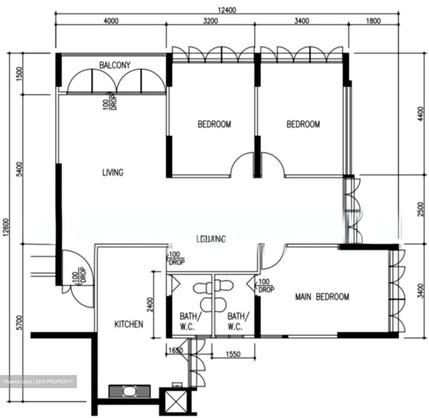 Blk 31 Bedok South Avenue 2 (Bedok), HDB 5 Rooms #519525441